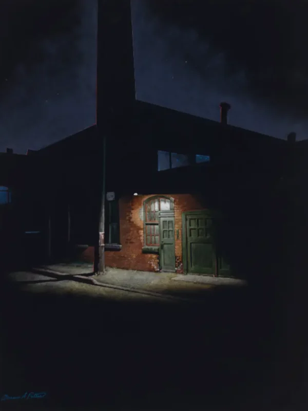 Clarence A Porter_A Gentle Light at the Cotton Factory